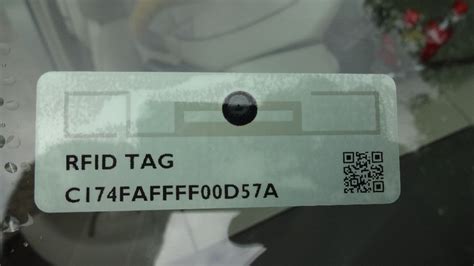 rfid windshield tag|rfid sticker replacement form.